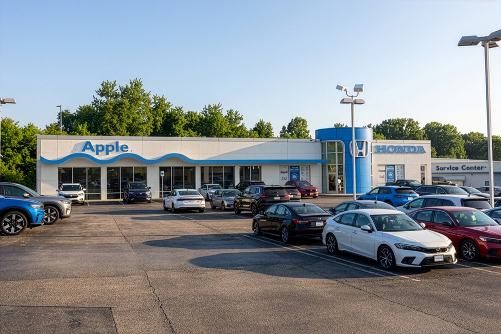 Apple Honda dealership in Ellicott City, Maryland